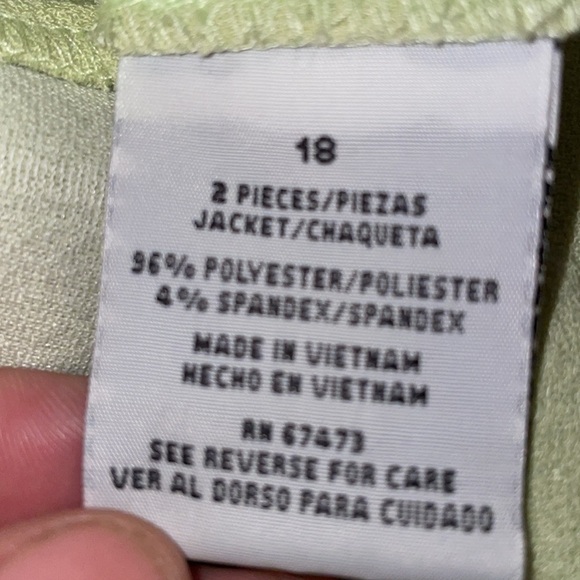 NWT Danny & Nicole 2 Piece Blazer and Maxi Dress. Size 18. - Picture 8 of 16